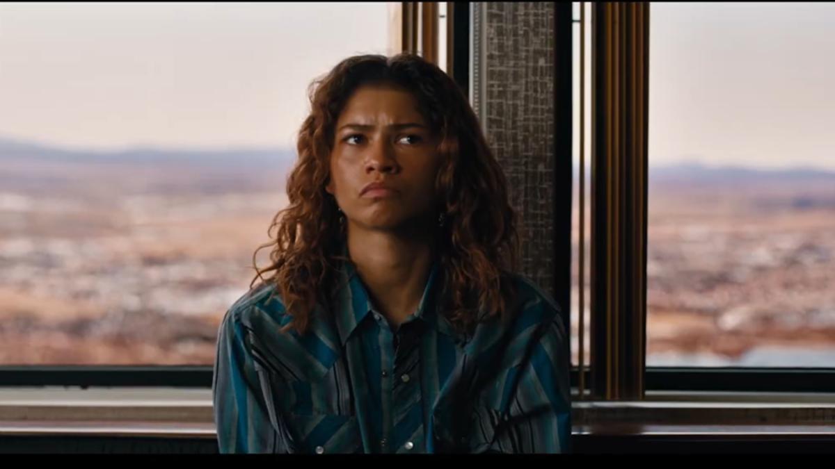 Fotograma de el tráiler de 'Euphoria' sale Zendaya