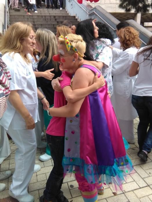 Lluvia de besos por el Día Nacional del Niño Hospitalizado