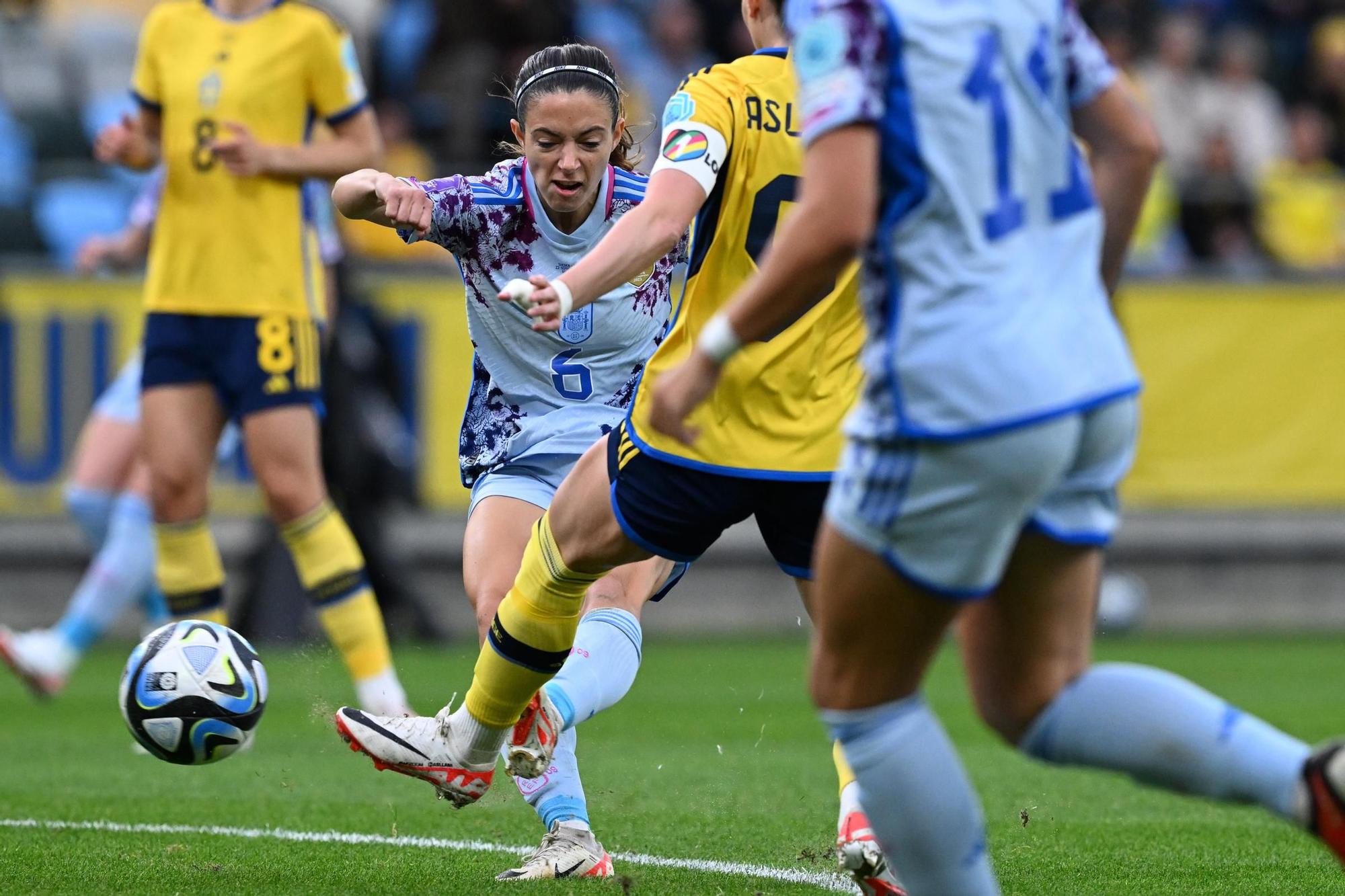 UEFA Women's Nations League: Suecia - España, en imágenes