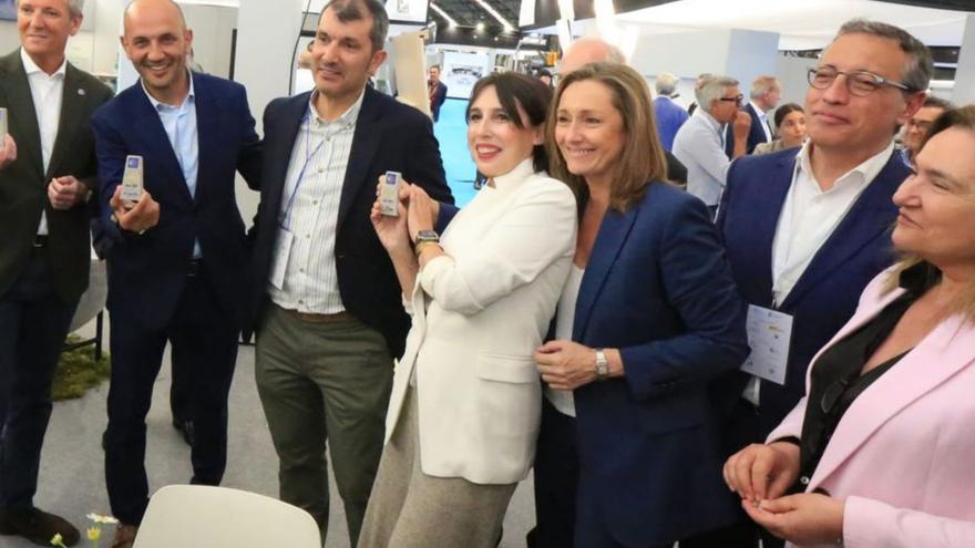 Un momento de la inauguración de ayer. | // D.P.