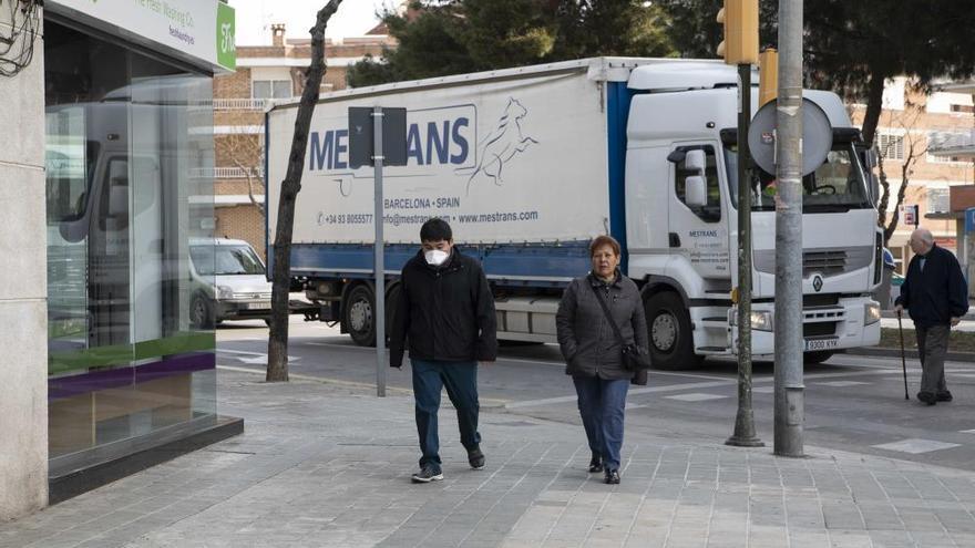 Primer dia de confinament a Igualada