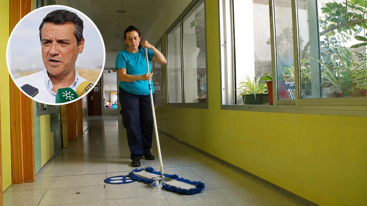 Bellido asegura que estará «todo listo» en los colegios de Córdoba para la vuelta a las aulas.