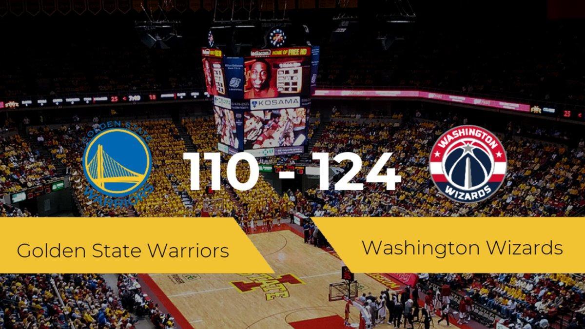 Washington Wizards se hace con la victoria en el Chase Center contra Golden State Warriors por 110-124