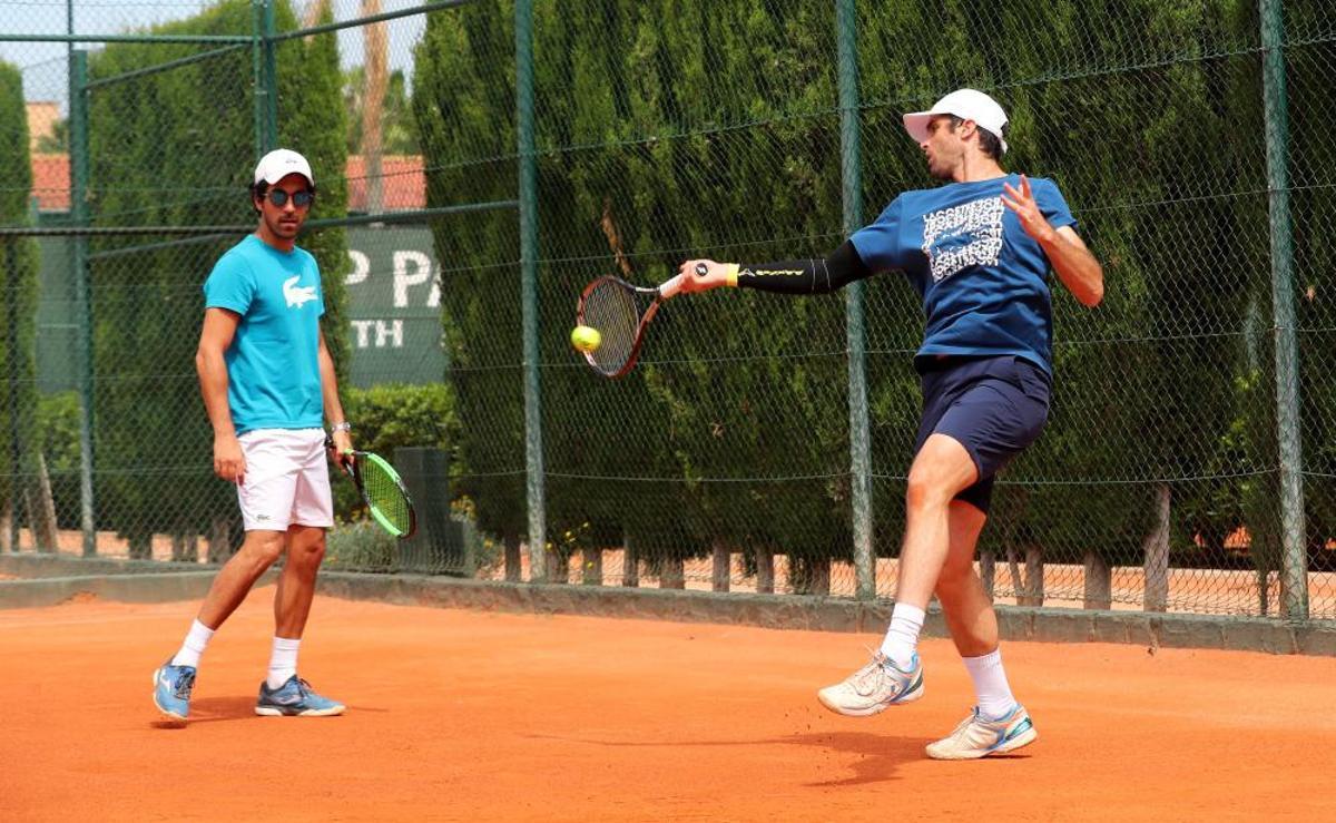 Roberto Bautista y Pablo Andújar vuelven a entrenar en el CT Valencia