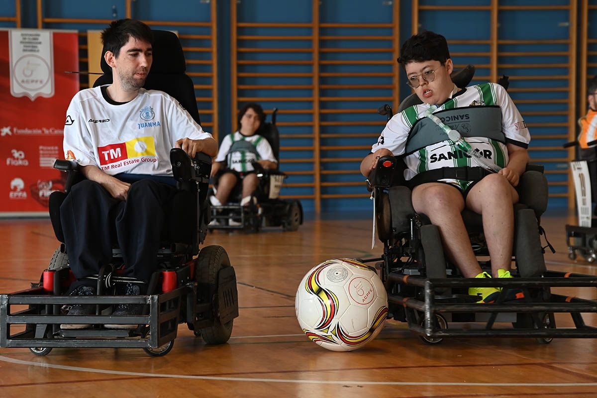 La Copa de España de fútbol en sillas de ruedas mecanizadas, en imágenes