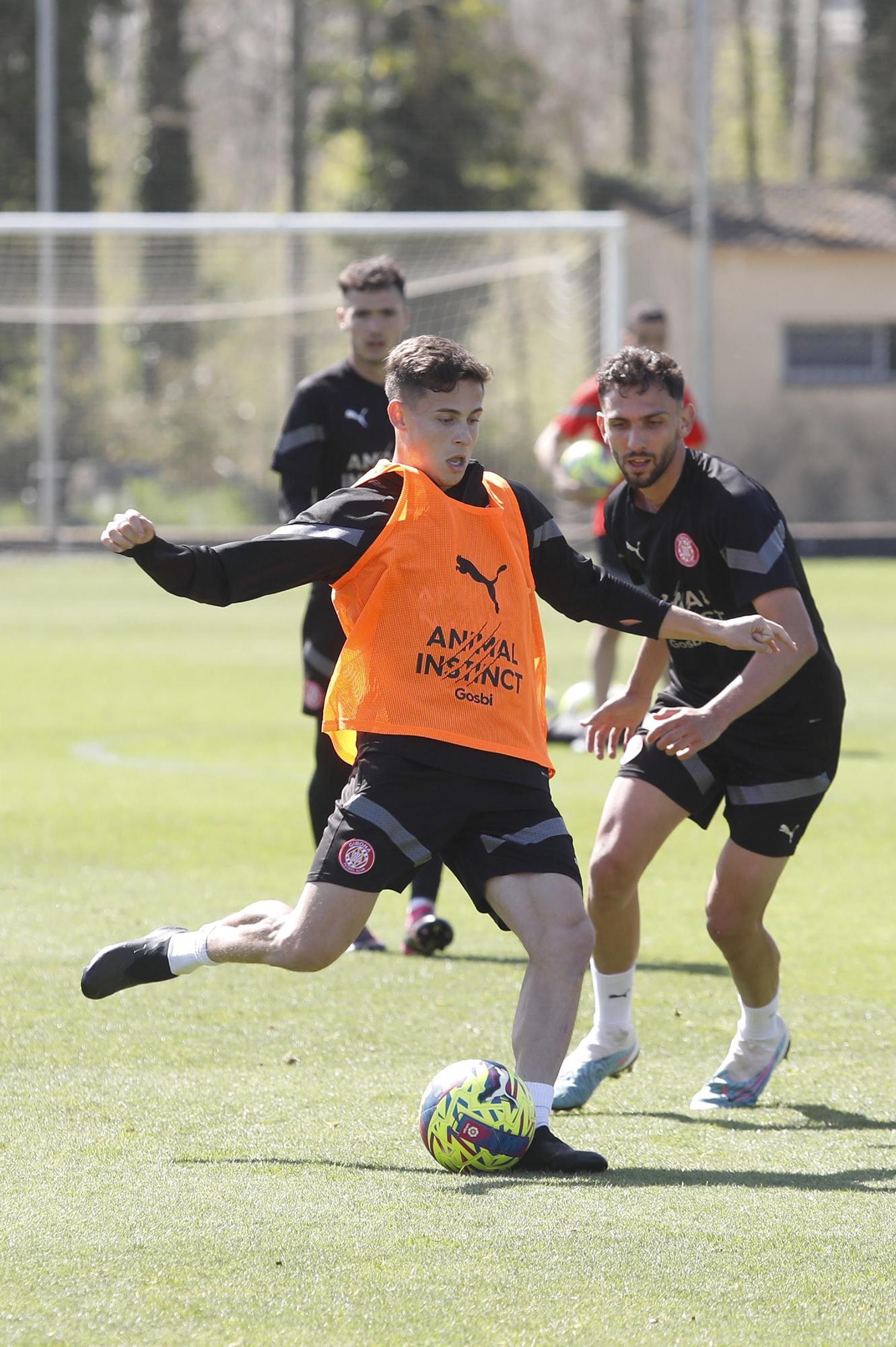 Entrenament de portes obertes del Girona FC