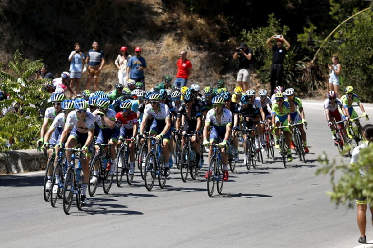Las imágenes de la etapa de la Vuelta 2015 Las imágenes de la etapa de la Vuelta 2015