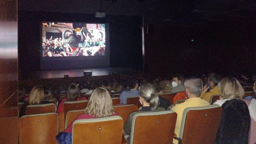 L’última projecció va ser la del documental del Carnaval | ARXIU/ANNA COSTA