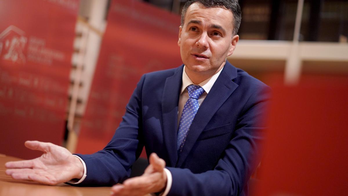 Héctor Gómez, portavoz del PSOE en el Congreso de los Diputados. FOTO JOSÉ LUIS ROCA