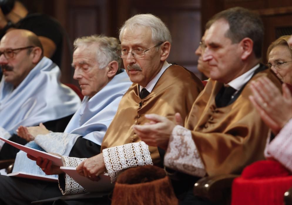 Investidura de los nuevos Honoris Causa de la Universidad de Oviedo