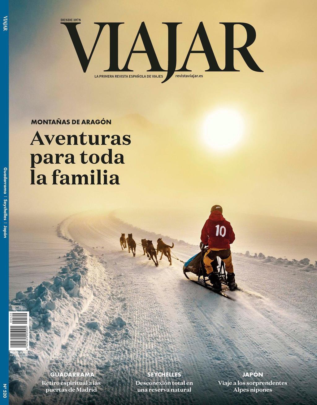 Portada VIAJAR 520 enero 2023