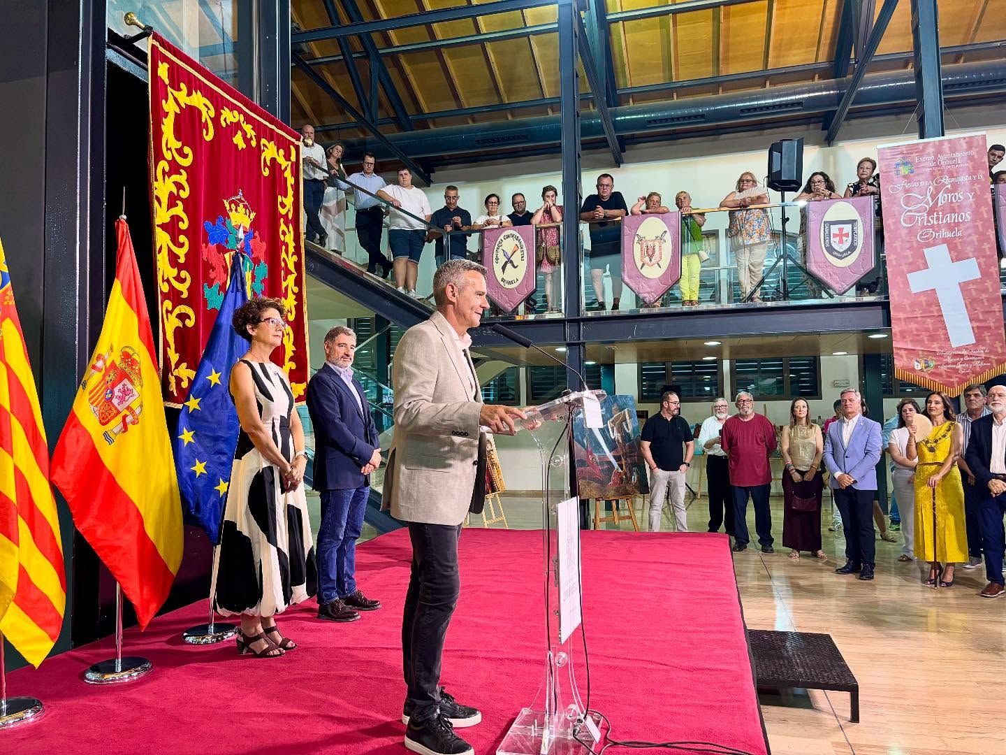 Así ha sido la recepción del Ayuntamiento de Orihuela a los cargos festeros