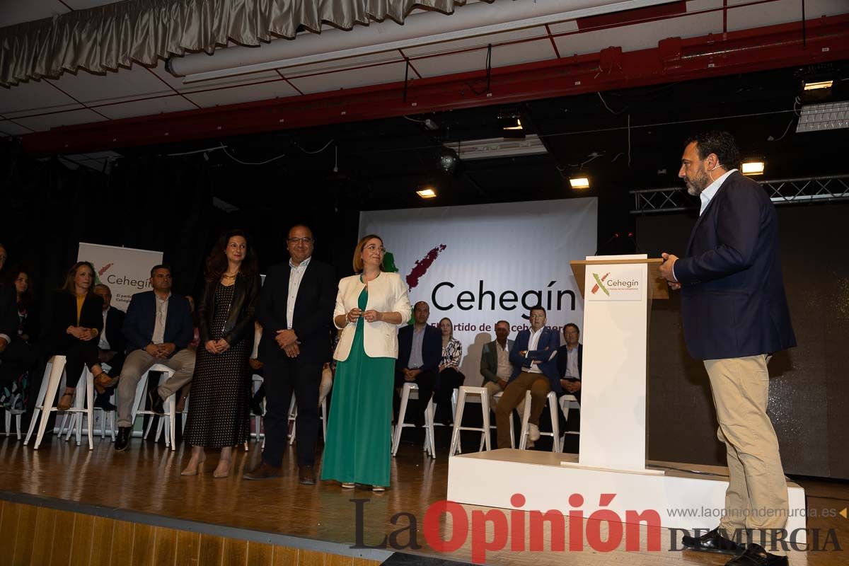 Elecciones 28M: Presentación de la lista de X Cehegín