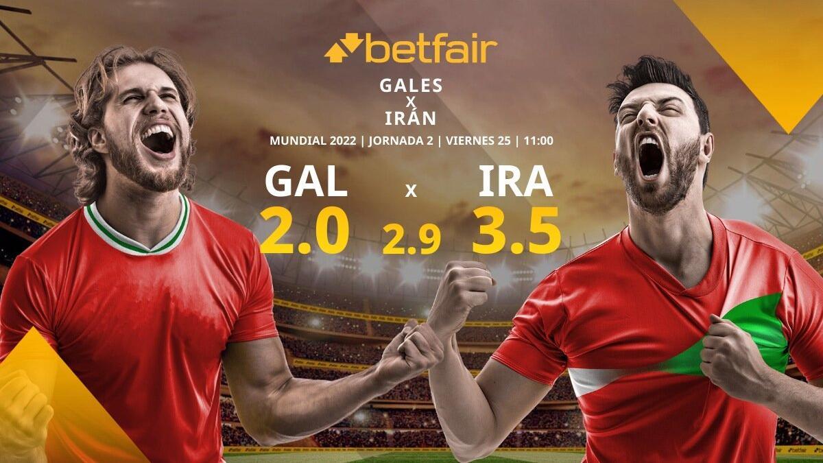 Gales vs. Irán: horario, TV, alineaciones, estadísticas y pronósticos