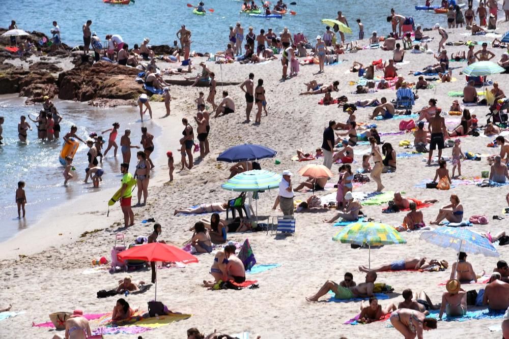 Calor en A Coruña en la recta final de primavera