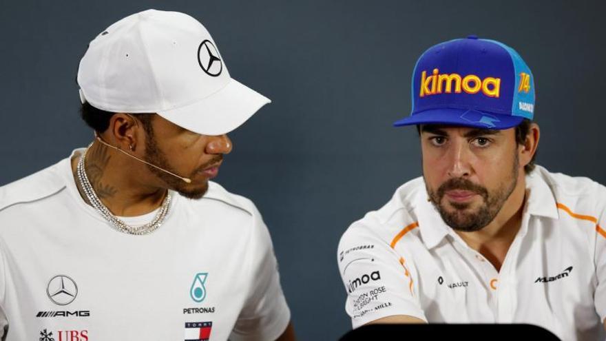 Hamilton: &quot;Con Alonso nunca tuve nada personal&quot;