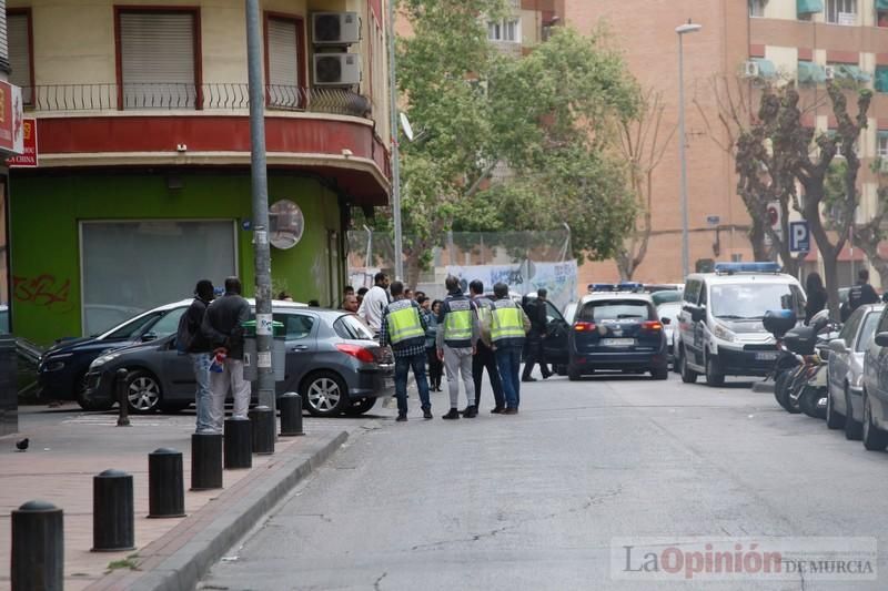 Muere acuchillada en Murcia