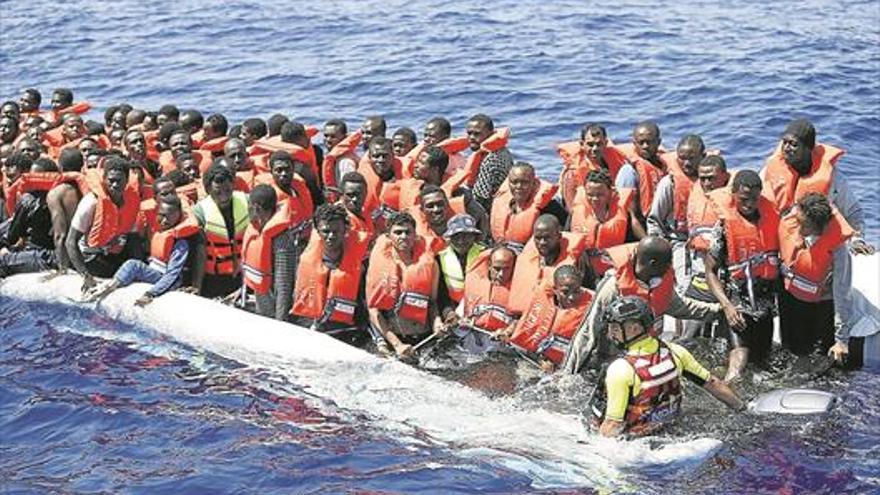 La cifra de inmigrantes fallecidos en el Mediterráneo sube un 23%