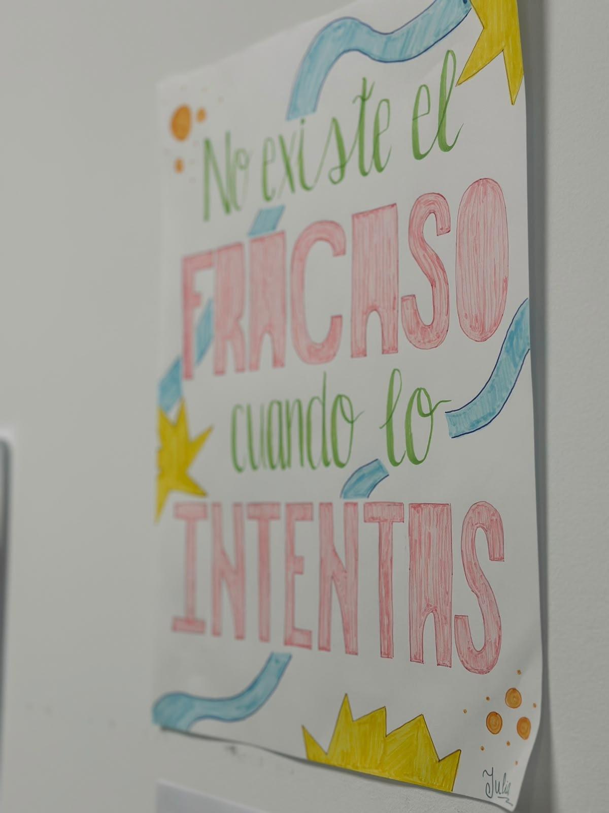 Dibujo de una de las pacientes ingresadas en el Hospital de Día del Muños Cariñanos.