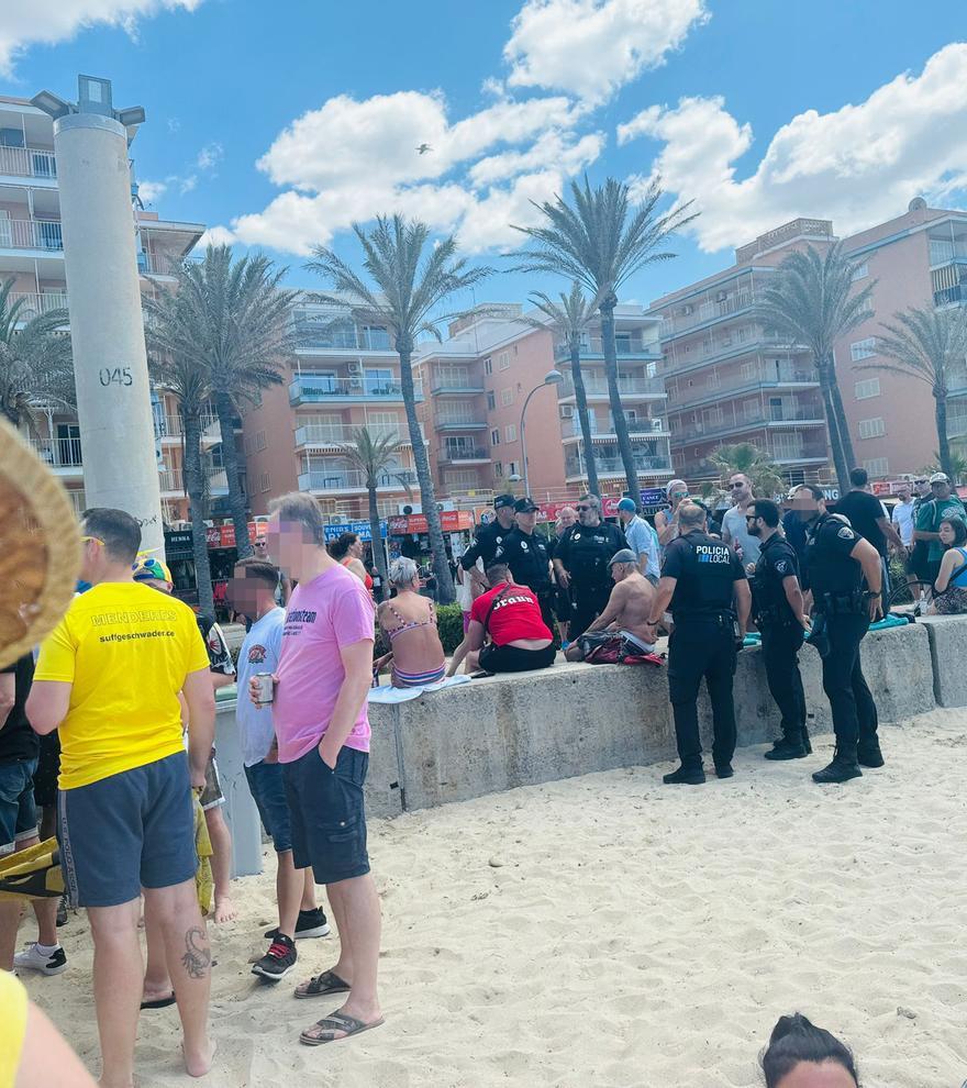 Alkoholverbot am Strand: Ortspolizei an der Playa de Palma sieht das nicht so eng