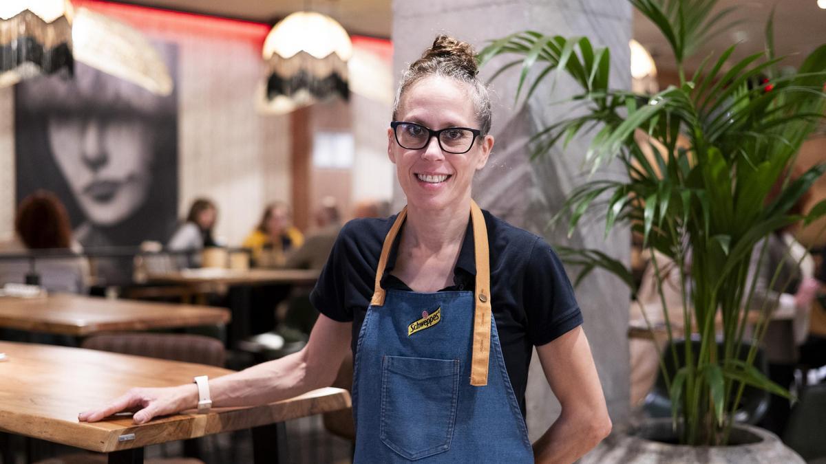 Sara Hernández, una de las responsables del restaurante.