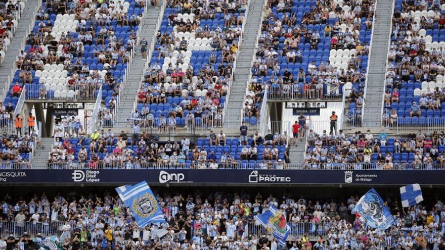 El Málaga CF dará de baja a los abonados no renovados el lunes