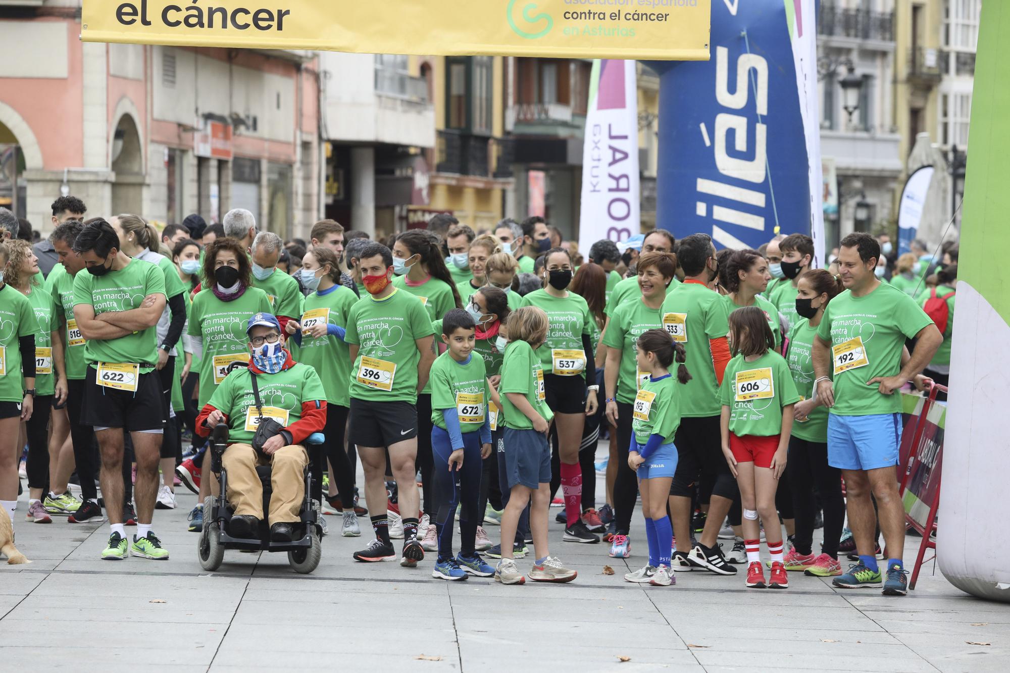 Marcha contra el cáncer de Avilés