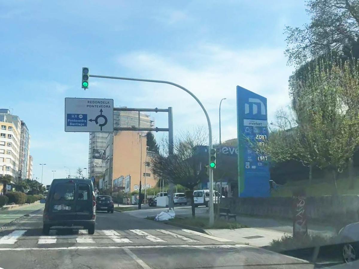 Estación de servicio de Moeve en Travesía de Vigo