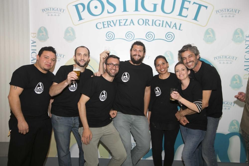 Presentación de la cerveza El Postiguet