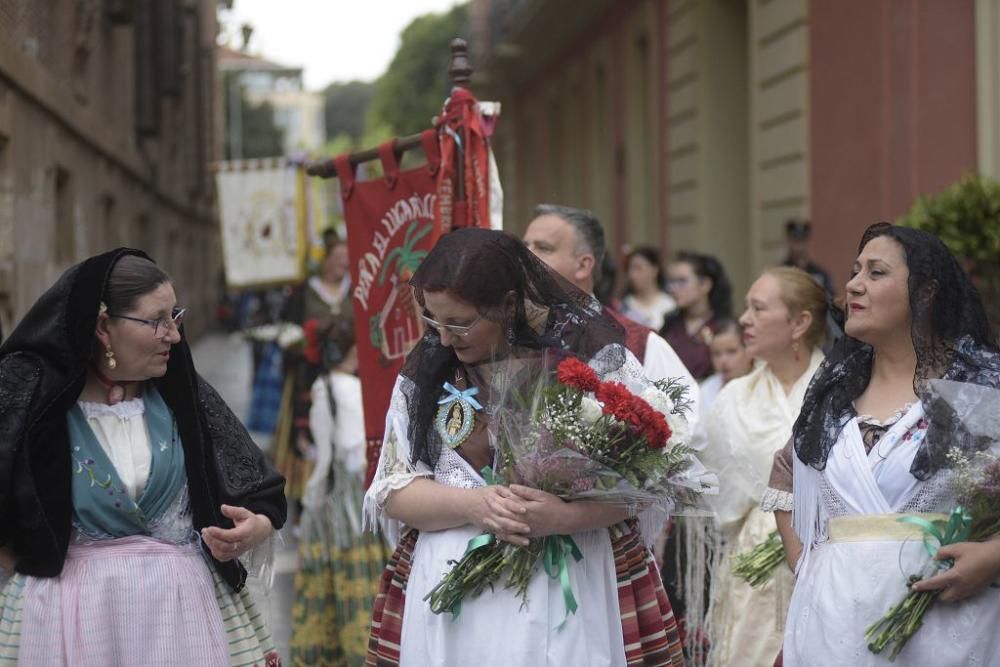 Ofrenda floral a la Morenica