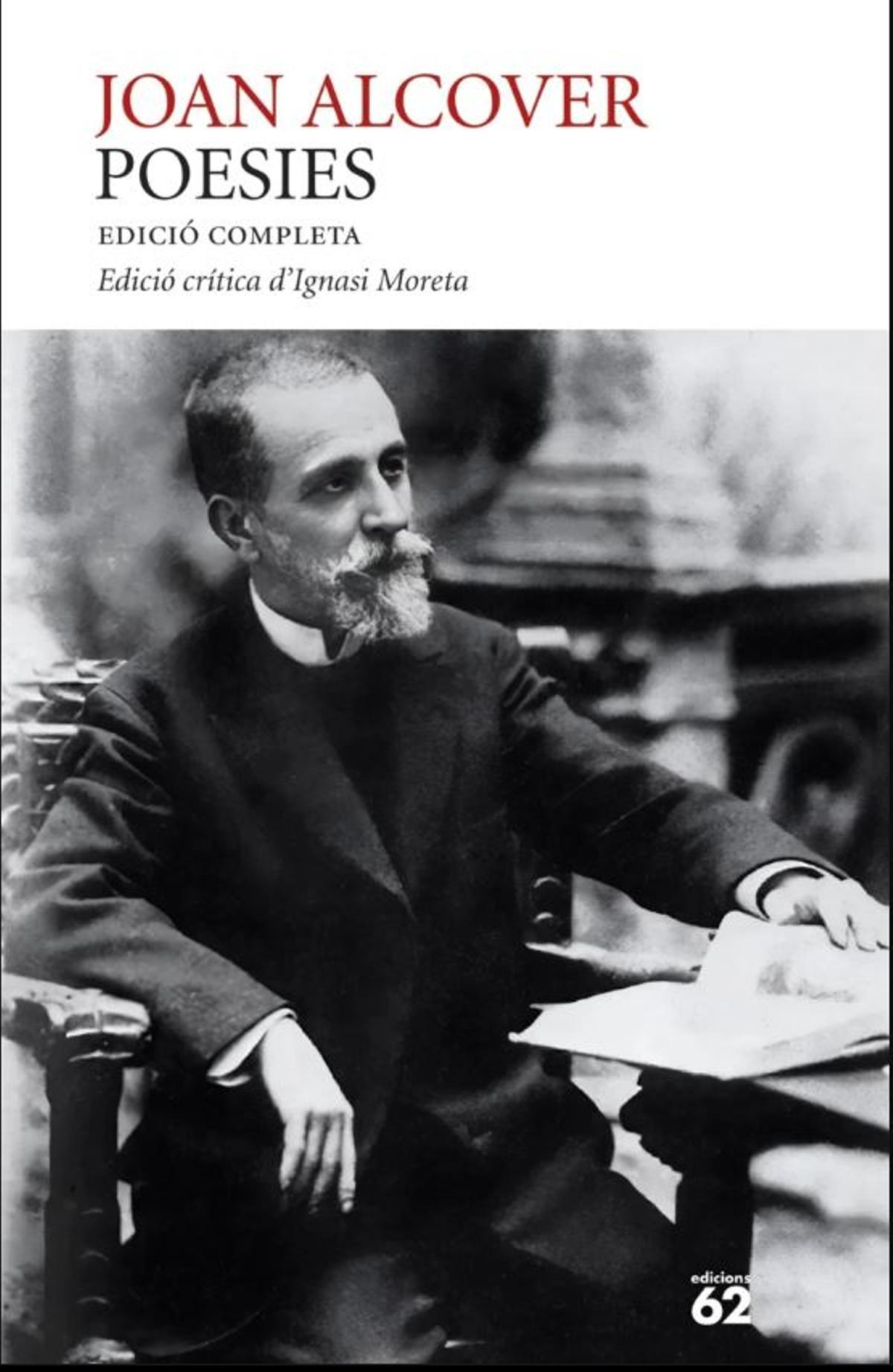Portada de la edición crítica sobre 'Poesies' de Joan Alcover.