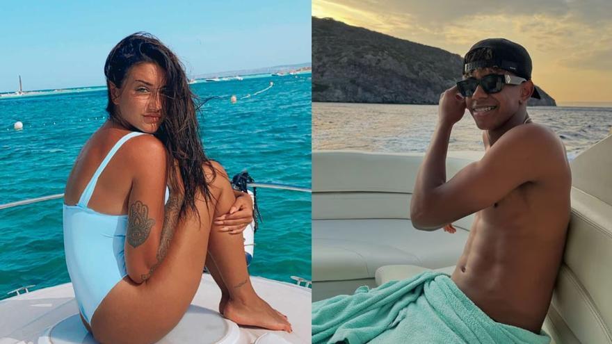 Lamine Yamal pasa sus vacaciones en Italia con una influencer gallega