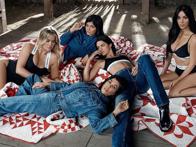 Las Kardashian en ropa interior para Calvin Klein