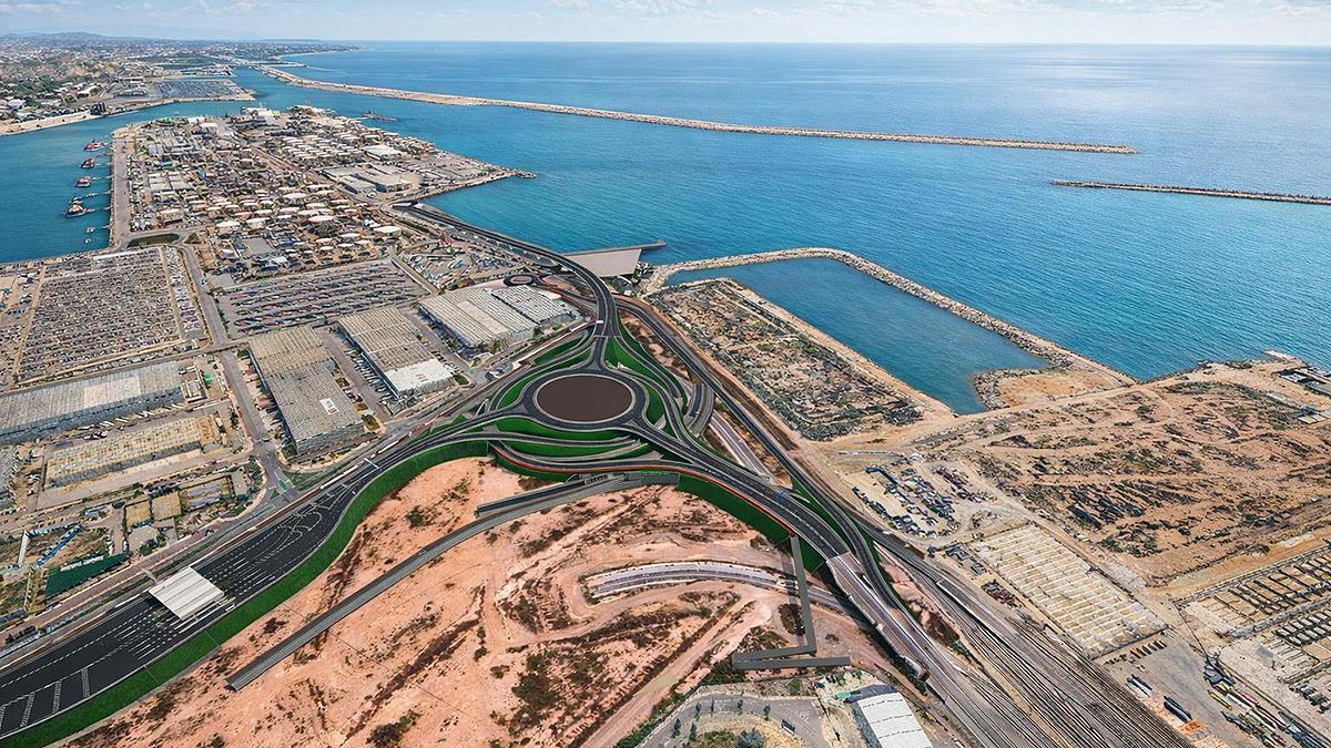 El Port de Barcelona se prepara con el nudo norte para los futuros accesos viarios que proyecta el Ministerio