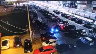 Prohibido pero accesible, céntrico y gratis: el nuevo parking de los conductores desesperados