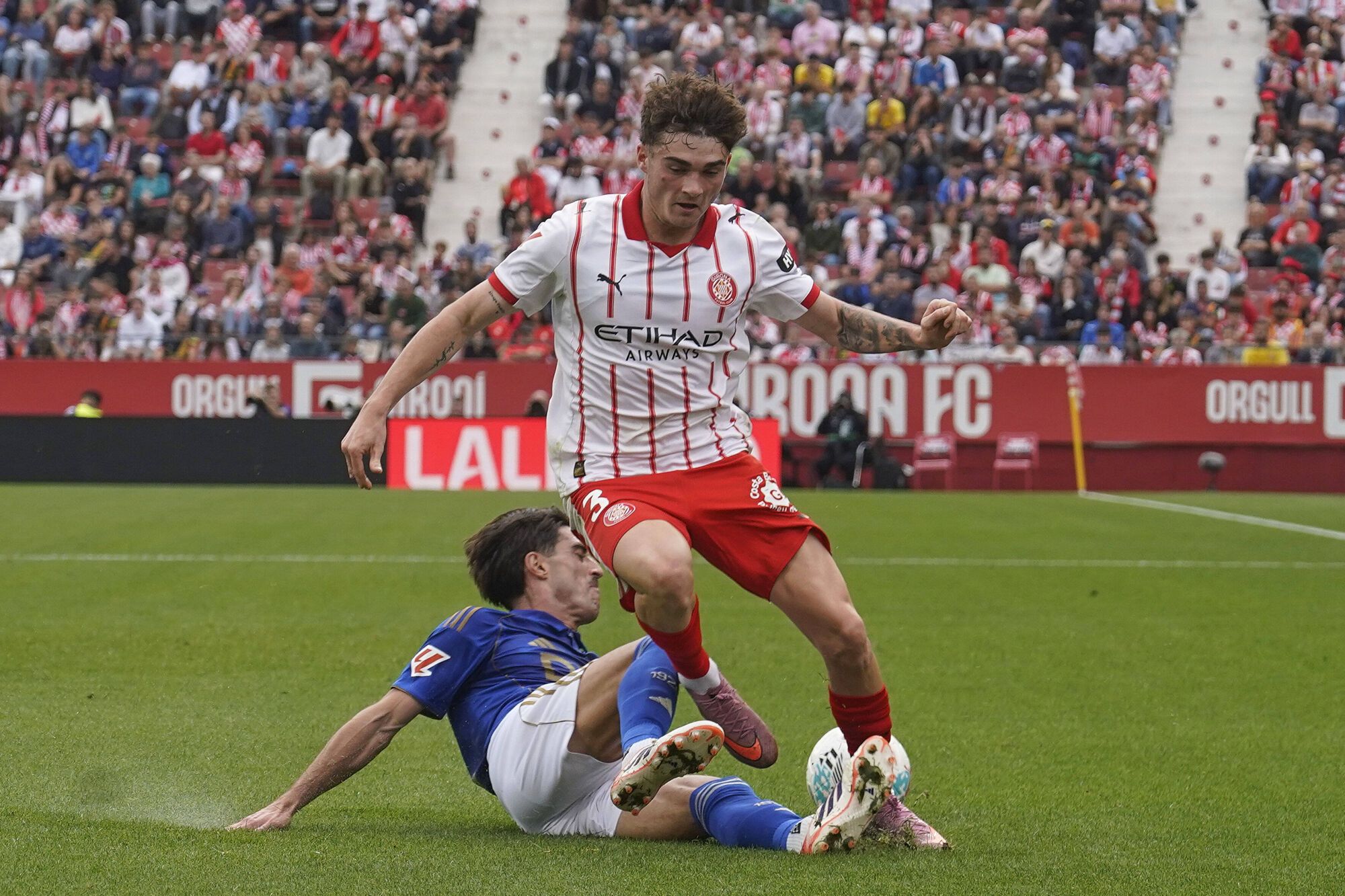 Les imatges del Girona - Reial Oviedo