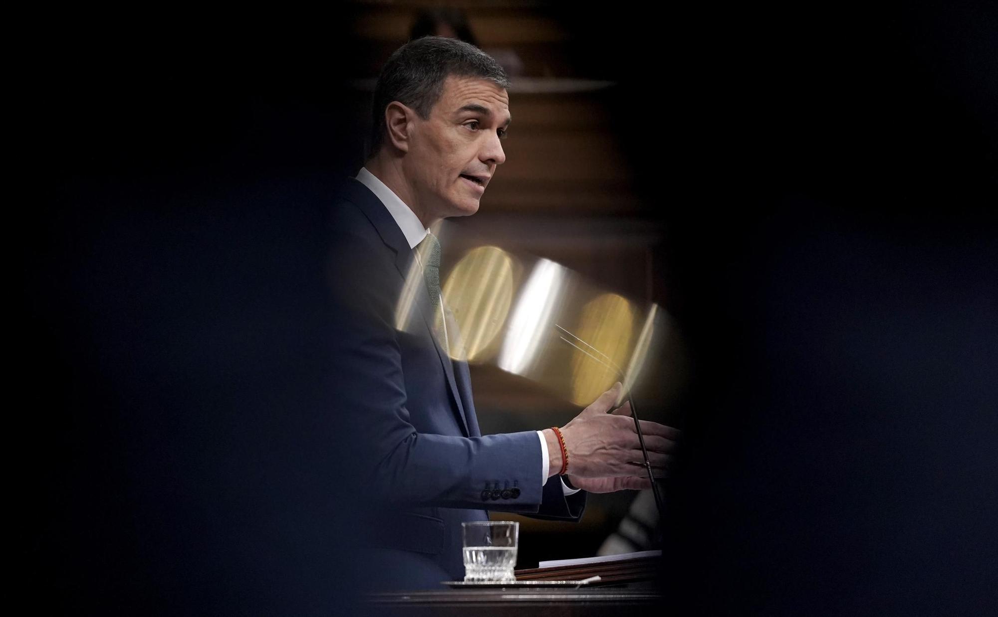 Comparecencia de Pedro Sánchez en el Congreso de los Diputados.