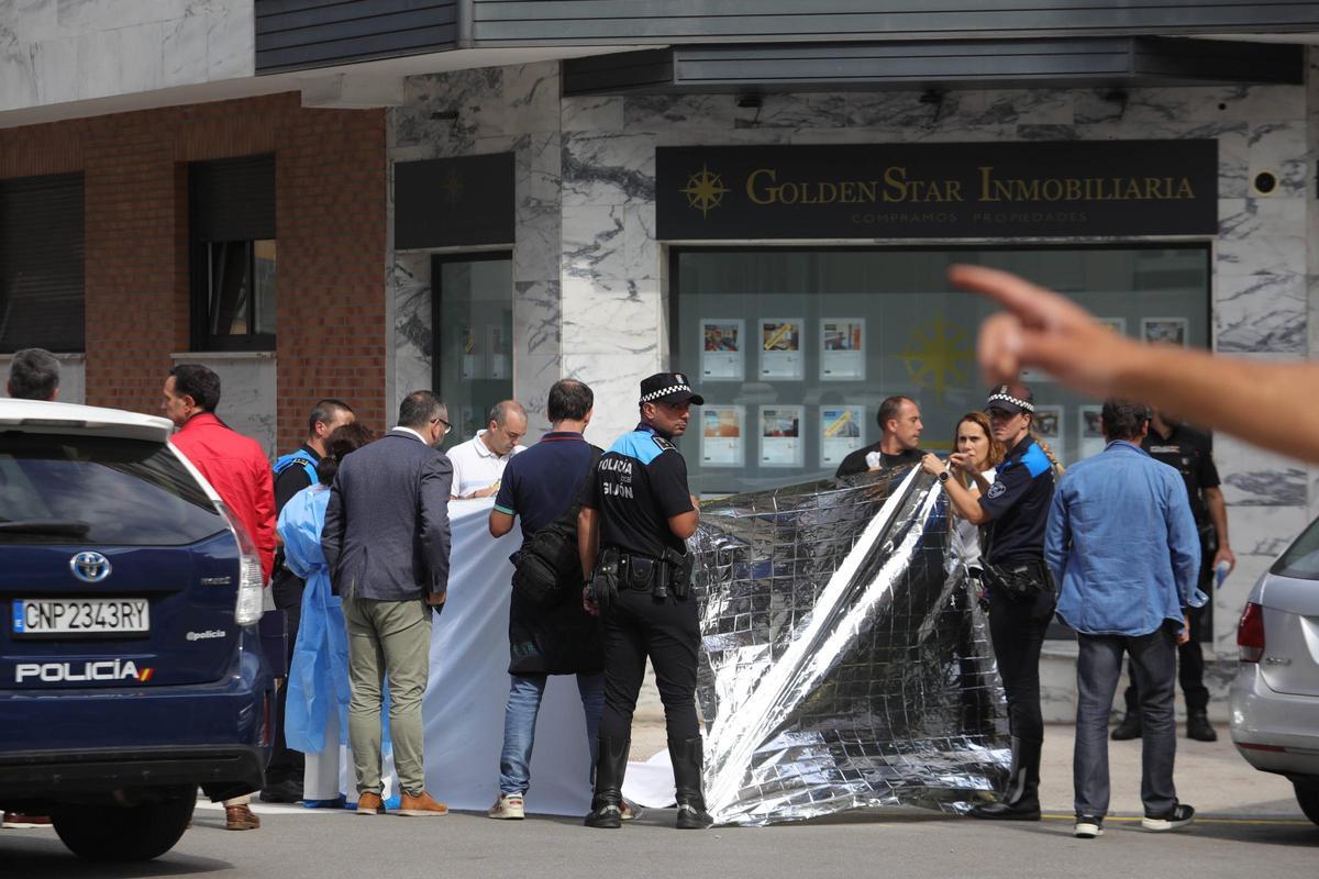Asesinan al dueño de una inmobiliaria de Gijón