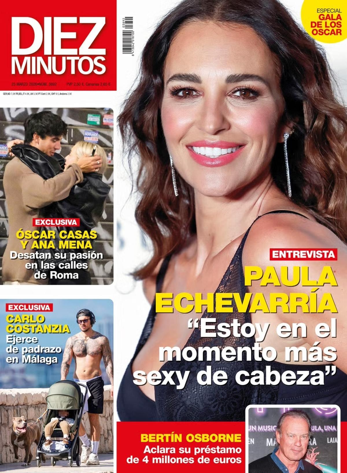 Portada revista 'Diez Minutos' del 18 de marzo