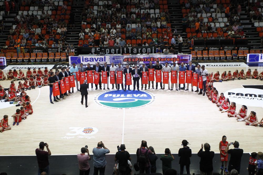 Todas las imágenes de la emotiva presentación del Valencia Basket 2016/17