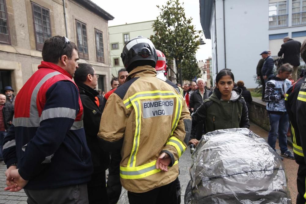 Funeral por Eloy Palacio, bombero fallecido en Oviedo