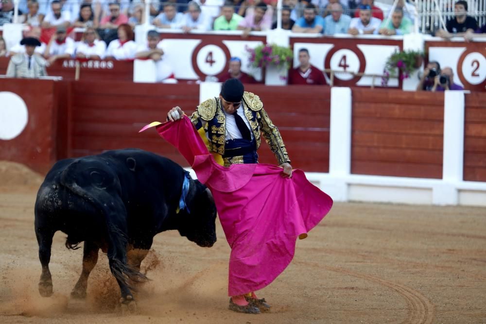 Corrida de toros en El Bibio