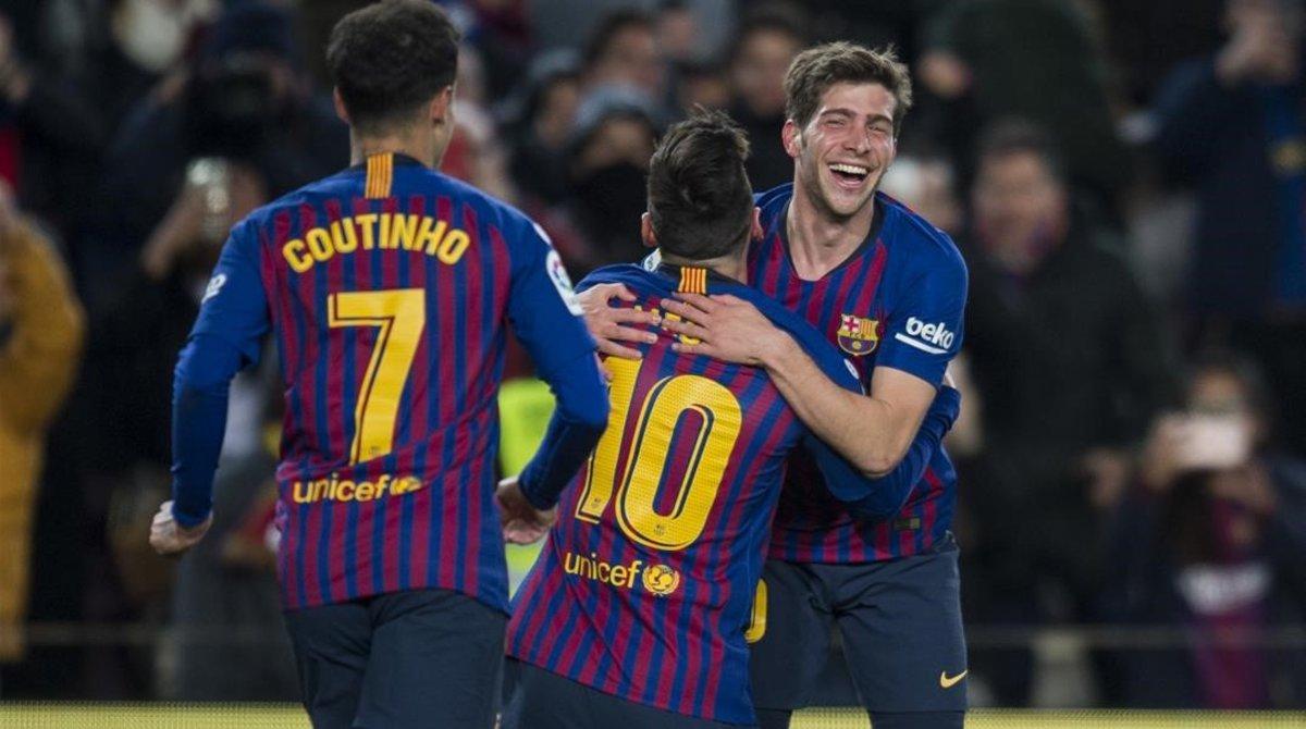 jdomenech46774457 barcelona  30 01 2019  deportes          messi celebrando el190131001005