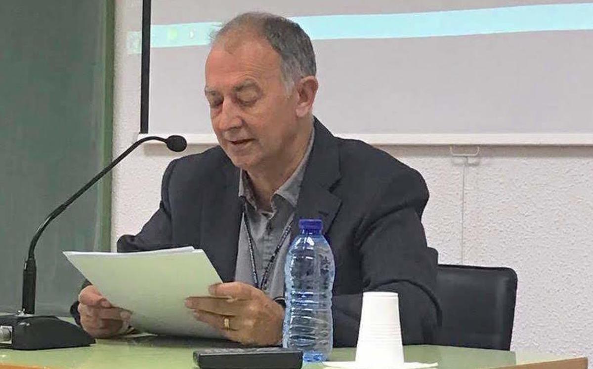 Aureliano J. lairón, uno de los coordinadores de la obra.