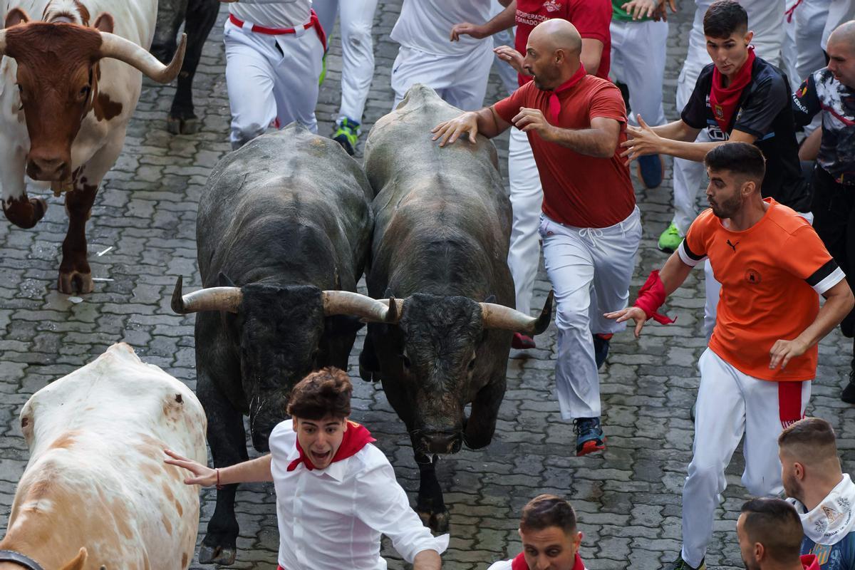 Segundo encierro de los Sanfermines 2023