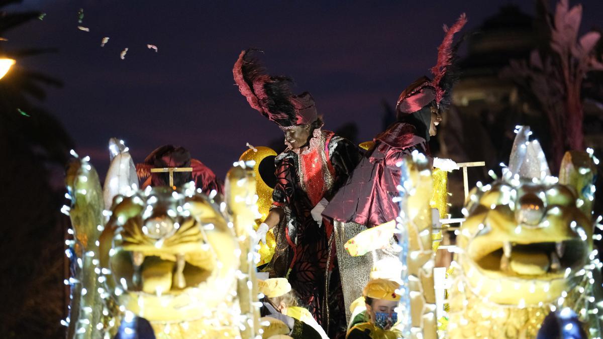 La Cabalgata de los Reyes Magos de Málaga de 2021