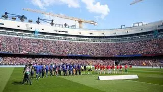 Las impactantes imágenes del Spotify Camp Nou