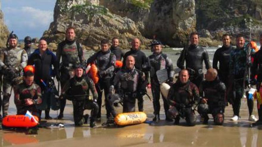 Participantes en el trofeo de Llanes