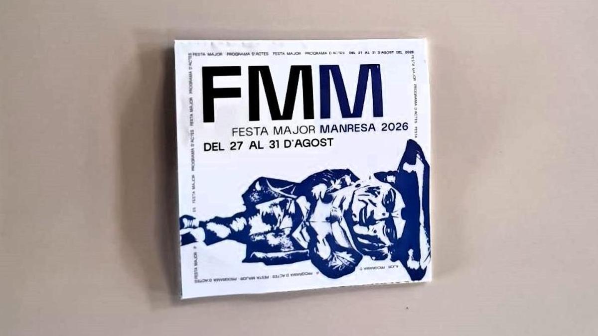 El programa de mà amb tots els actes de la Festa Major de Manresa 2026