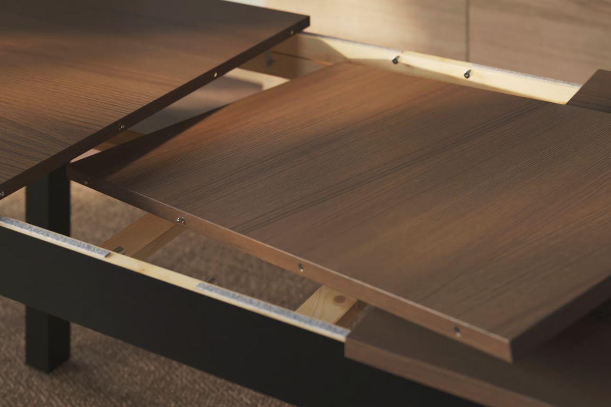La mesa extensible ÅLHULT es una opción perfecta para reuniones familiares o de amigos sin perder ni una pizca de espacio